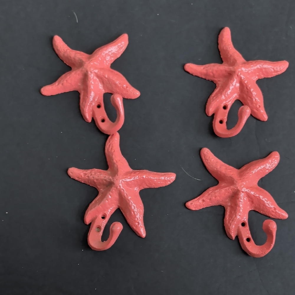 Coral Starfish  Hooks